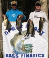 William Flood and (alt) Andrew Nelson First Place with 15.81 lbs at Lake Istokpoga